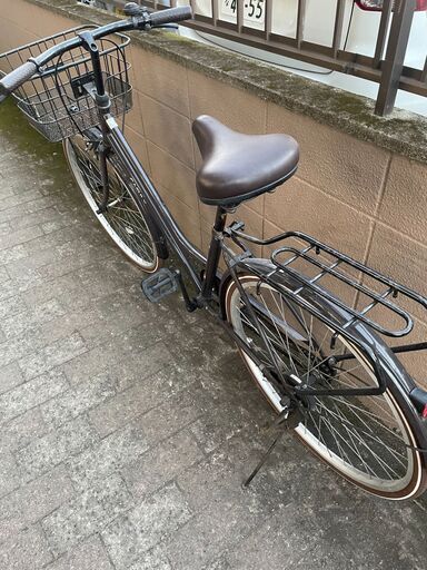 リサイクルショップどりーむ荒田店 No1050 エコNo17624X 自転車　シティサイクル　２６インチ　LEDライト付き♪　頑丈なリアキャリアでお買いものも便利♪