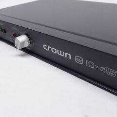 CROWN プロ用パワーアンプ D45【リサイクルマート下関店】の画像