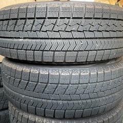 【14x5.5J +45 100 4H】ブリジストン ブリザックVRX★175/65R14★+スティールホイール★+キャップ の画像