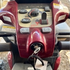 シニアカー　レッド　シニアバイク　※現状売りですの画像