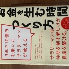 書籍【お金を生む時間のつくり方】