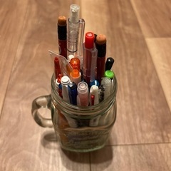 文房具各種　ファイル・ルーズリーフ・ノート・ペン (未使用多数)・単語カードの画像