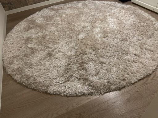 丸型　カーペット　直径180センチ