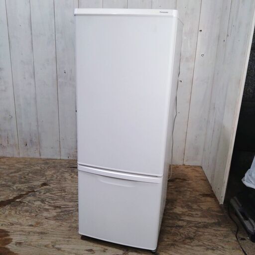 1/4 終 2023年製 Panasonic ノンフロン冷凍冷蔵庫 NR-B17HW-W 168L 2ドア 一人暮らし 動作確認済み 菊