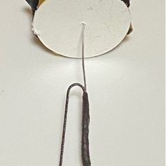 ハンドメイド　つまみ細工ヘアアクセの画像