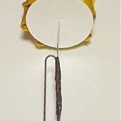 ハンドメイド　つまみ細工ヘアアクセの画像