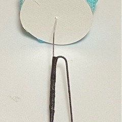 ハンドメイド　つまみ細工ヘアアクセの画像