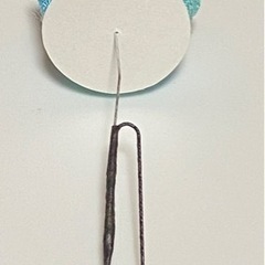 ハンドメイド　つまみ細工ヘアアクセの画像