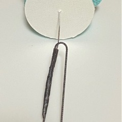 ハンドメイド　つまみ細工ヘアアクセの画像