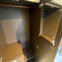 ワードローブ　ハンガーラック　ブレザータンスの画像