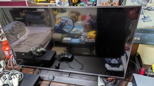 ハイセンス43型・4k対応内蔵チューナー搭載テレビ 美品です!  今月末まで値下げします！