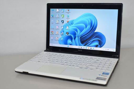 中古ノートパソコン NEC LM750/L Windows11+office Core i7-3537U 13.3インチ メモリ8GB 爆速SSD256GB Webカメラ 無線内蔵 ブルーレイ搭載