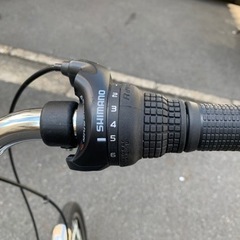 受け渡し者決定しました！折り畳み自転車（黒）収納バッグ付の画像