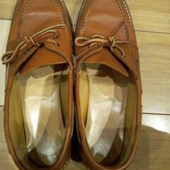 茶色い革靴👞です～よサイズは26センチですの画像
