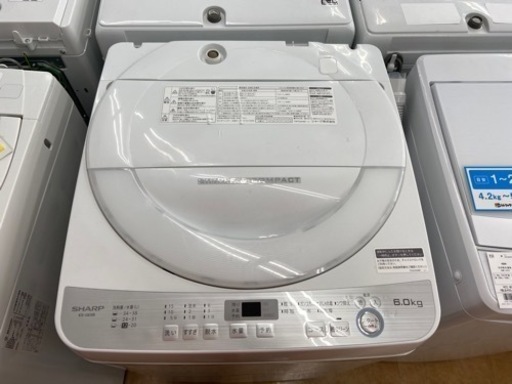 【トレファク摂津店】SHARP 2018年製 全自動洗濯機入荷しました‼︎