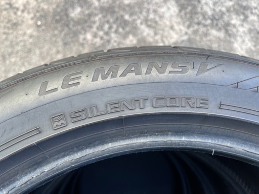 はめ替え工賃込み！225/50R18ダンロップ ルマンⅤ中古4本セット！18年製 サイレントコア