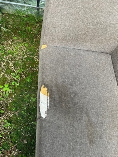 ソファー3人掛け　ジャンク品