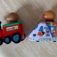 アンパンマン  プッシュゼンマイ　SLマン&列車セットの画像