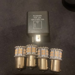 Z50J モンキー　純正ウインカー、取り付けボルト、LED電球　LED対応リレーの画像