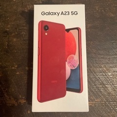 Galaxy A23 5G レッド