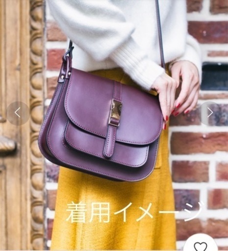 【本革】マルコビアンチーニ　ショルダーバッグ