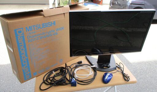 ☆三菱 MITSUBISHI RDT231WMS-E6 23型液晶ディスプレイ モニター◆丁度良い大きさで使いやすい