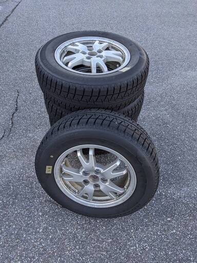 195/65R15 30プリウス　純正ホイール　スタッドレス　2020年製造