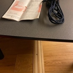 家具調コタツ　National　DK-S75AX4 中古美品 ケーブル 説明書付きの画像