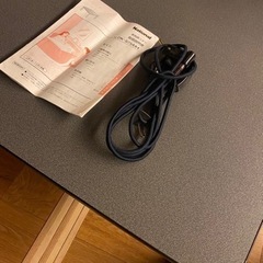 家具調コタツ　National　DK-S75AX4 中古美品 ケーブル 説明書付きの画像