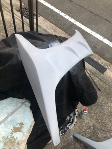 マグザム　サイドエアロ