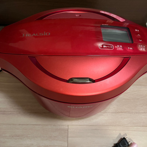 ホットクック KN-HW24E ホットクック　ヘルシオ　赤　2.4L