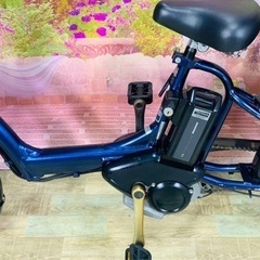 ❸5840子供乗せ電動アシスト自転車YAMAHA 20インチ良好バッテリーの画像