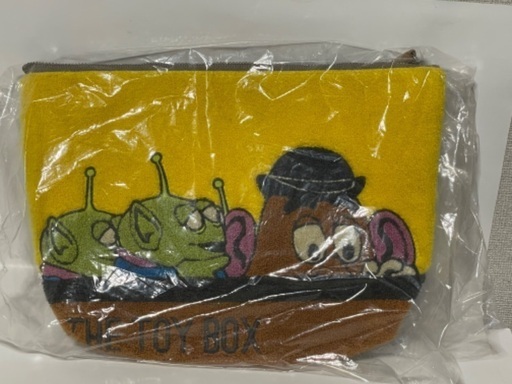 ★新品★イエロー　ポテト\u0026エイリアンズ　ポーチ