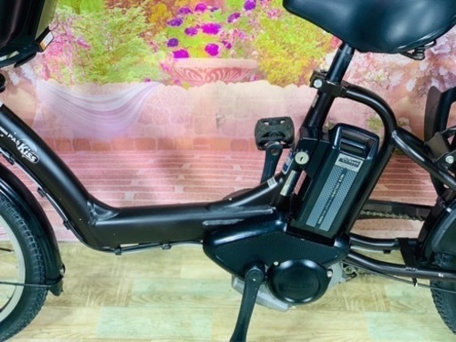 ❶5841子供乗せ電動アシスト自転車YAMAHA 20インチ良好バッテリー