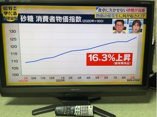シャープ 液晶TV 40型 LC-40AE7 亀山モデル 2010年製