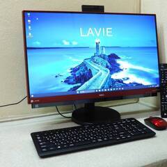 ◇NEC VALUESTAR PC-DA770HAR-E3 ☆i7-7500U/3TB/8GB/Win11/ブルーレイ/カメラ/の画像