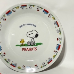 ★新品★スヌーピー平皿&スープ皿セットの画像