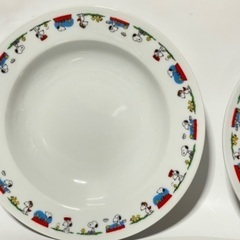 ★新品★スヌーピー平皿&スープ皿セットの画像