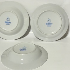 ★新品★スヌーピー平皿&スープ皿セットの画像