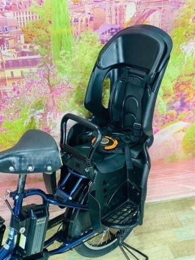 ❷5842子供乗せ電動アシスト自転車YAMAHA 20インチ良好バッテリー