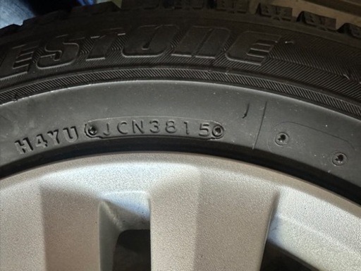 ホンダ　フィット純正スタッドレスタイヤホイールセット