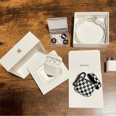 未使用に近い　AirPods2の画像