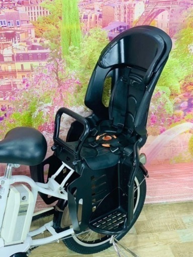 ❷5850子供乗せ電動アシスト自転車ブリヂストン20インチ良好バッテリー