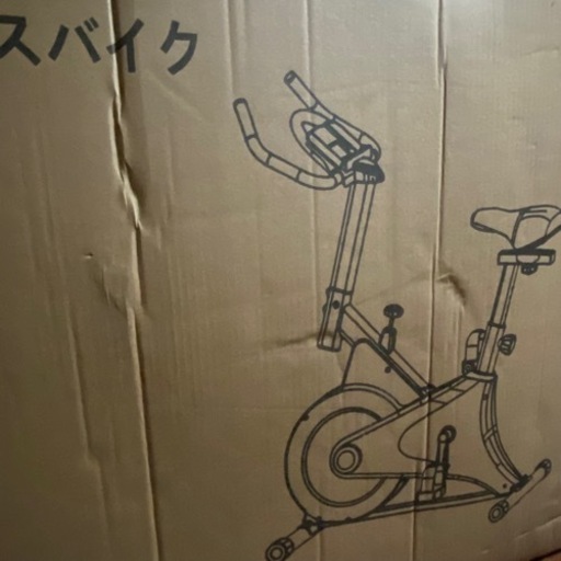 お値引き！新品未使用　フィットネスバイク　エアロバイク　スピンバイク　静音設計
