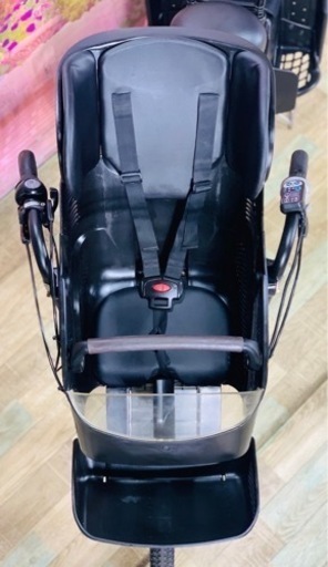 ❸5849子供乗せ電動アシスト自転車ブリヂストン20インチ良好バッテリー