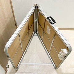 フォールディングテーブル キャンプ アウトドア 折りたたみ式 組立簡単 耐熱の画像