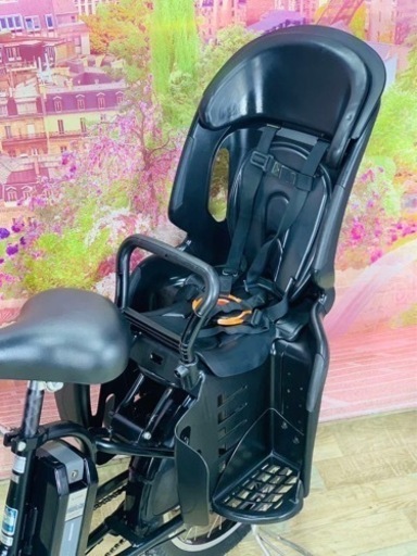 ❹5849子供乗せ電動アシスト自転車ブリヂストン20インチ良好バッテリー