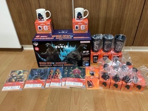 一番くじ　ゴジラ-1.0    ラストワン、CEFGH賞 まとめ売り！