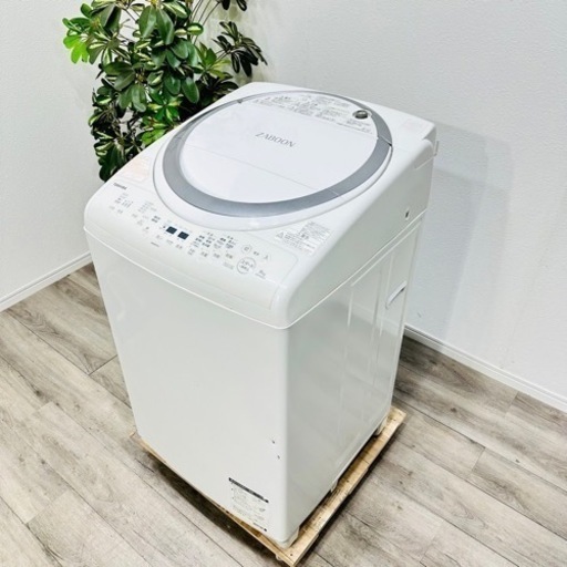♦️TOSHIBA a1798 洗濯機 8.0kg 2018年製 7♦️