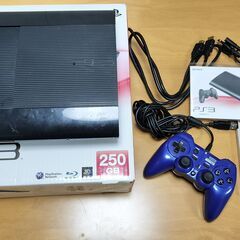 【訳アリ】PS3 CECH-4200B　本体・社外品コントローラー